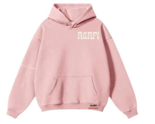 Pink AGAPI "What IS LOVE?" Hoodie